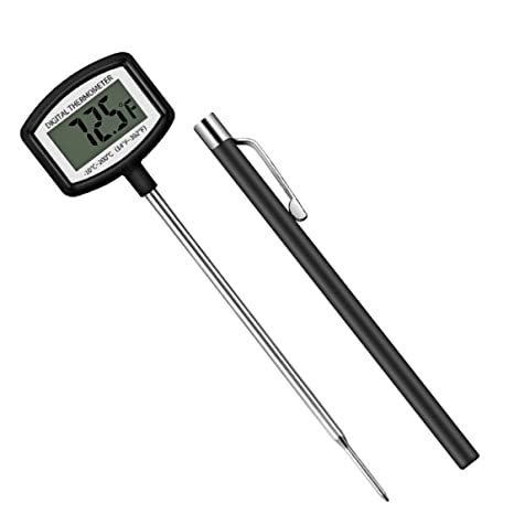 Rayyan Instant Read Meat Thermometers for Cooking, LCD Display